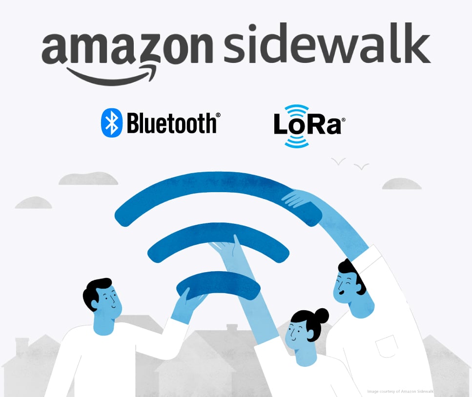 Amazon Sidewalk With LoRa and Bluetooth